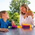 thumbnail image 2 of Silipint: Silicone Go Go Bowls: Set of 4: Sun Storm - Sizes: 10, 20, 30 oz & Sandwich Size, 2 of 8