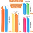 thumbnail image 2 of 32 Pcs Plastic Sealing Clips, Bag Clips for Food, Kitchen Clips to Close Bags, Multi-colors Fresh-Keeping Clamp Sealer, Food Sealing Clip for Snack, Home Kitchen Storage Bag, 2 of 7