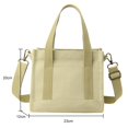 thumbnail image 4 of PENGXIANG Sac à Bandoulière Mode en Toile pour Femmes Sac à Main Croisé (Gris Vert), 4 of 9