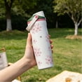 thumbnail image 5 of Masterss Golf 30oz Azalea Insulated Water Bottle with Straw Lid Stainless Sports Bottle Travel Flask Merchandise Gift for Women, 5 of 8
