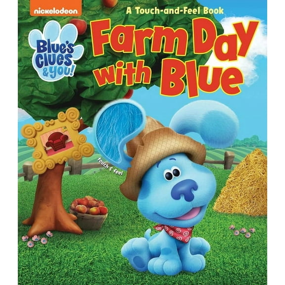 Touch and Feel Blue's Clues & You!: Farm Day with Blue, (Board Book)