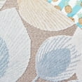 thumbnail image 5 of SAFAVIEH Sarasota Nash Botanical Indoor/Outdoor Area Rug, Grey/Brown, 6'7" x 6'7" Round, 5 of 6