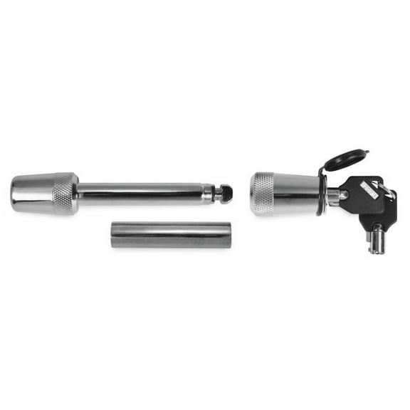 Trimax Universal Receiver Lock Silver 1/2" x 5/8" 1/2" x 5/8" TS32