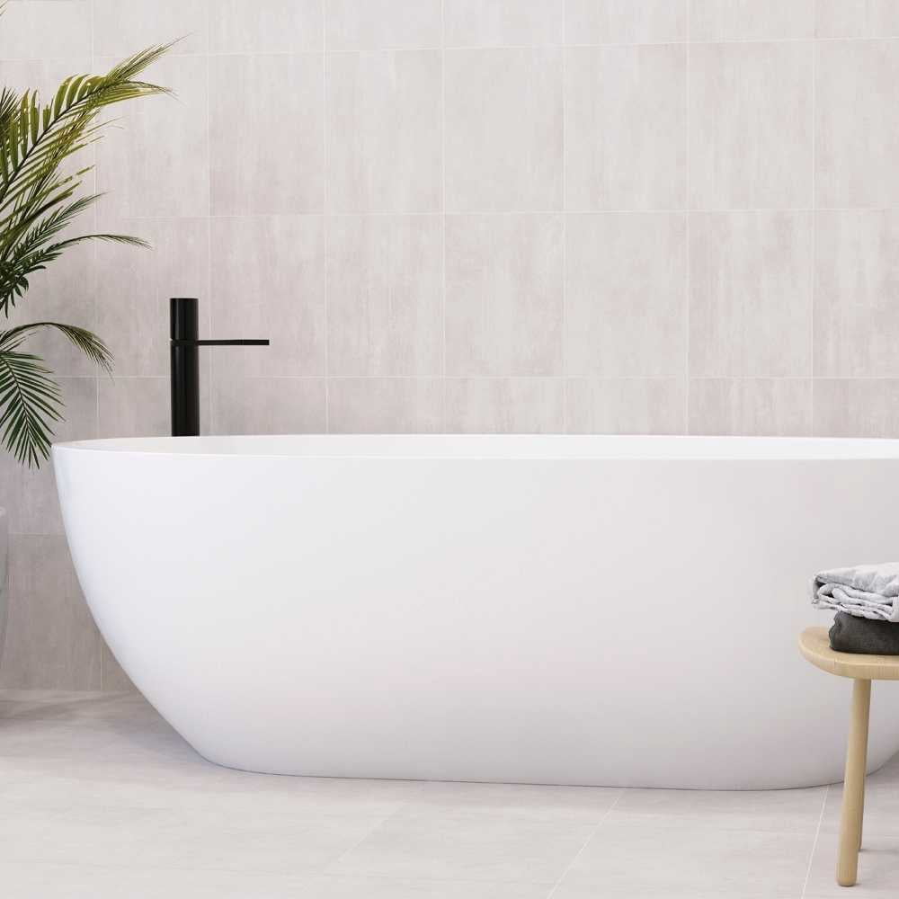 The Tile Life Quell Gray Ceramic Tile - 10 x 13 in. - Matte - 15-Piece - Floor, Wall, Backsplash