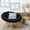 Black, variant on Sorra Home 44-inch Round Papasan Cushion - Black
