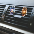 thumbnail image 6 of WIRESTER Set of 2pcs Car Air Freshener Fragrance Vent Clip Decoration with Lemon Scented Pad, Animal Blue Owl, Brown Owl, 6 of 7