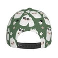 thumbnail image 6 of Fotbe Alpaca Faces Baseball Cap, Alpaca Faces Print Dad Hat,Outdoor Hat,Adjustable Sports Cap, Perfect For Activities, 6 of 9