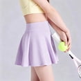 thumbnail image 5 of PYGNJK Girls Tennis Skirts Flowy Butterfly Athletic Skorts Toddler A Line Pleated Tennis Golf Mini Skirts, 5 of 5