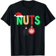 thumbnail image 1 of Chest Nuts Matching Couples Chestnuts Funny Christmas Xmas T-Shirt - As Picture - S, 1 of 4