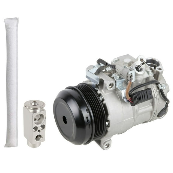 For Mercedes C300 C350 AC Compressor w/ A/C Repair Kit - BuyAutoParts