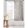 thumbnail image 3 of Sheer Curtains 72 Inches Long, Gray Brown Semi Sheer Curtains Light Filtering Window Treatment, Vintage Shabby Texture Making Old Privacy Voile Drapes for Living Room Bedroom 52x72 Inch, 3 of 7