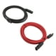 thumbnail image 3 of Cable Fotovoltaico Para Panel Solar, Cable De Extensión De Panel Solar Negro Y Rojo Con Conectores Macho Y Hembra Para Controlador, Barco, Marino, Automotriz, RV Al Aire Libre, 3 of 8