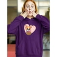 thumbnail image 2 of Cute Corgi Pup In A Basket Hoodie Women -Image by Shutterstock, Female 4X-Large, 2 of 4