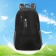 thumbnail image 1 of Mochila Plegable Mochila plegable de nailon con correa ajustable para el hombro, mochila de viaje (negro), 1 of 6