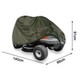 thumbnail image 5 of Lawn Mower Cover -Tractor Cover Fits Decks up to 54" Storage Cover Heavy Duty 210D Polyester Oxford, UV Protection Universal Fit with Drawstring & Cover Storage Bag, 5 of 5
