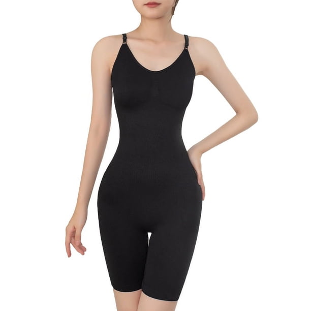 Ropa moldeadora de cuerpo de alta elasticidad con correas, ropa moldeadora de cuerpo de efecto fuerte, ropa moldeadora de cuerpo sin costuras, ropa interior moldeadora de cintura de gran tamaño