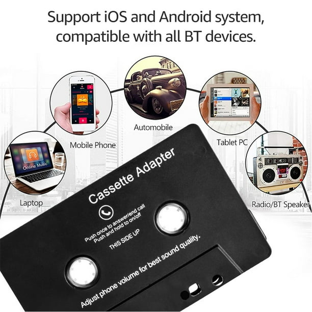 AVANC Cassette Voiture Adaptateur Stéréo Pour iPod pour iphone MP3