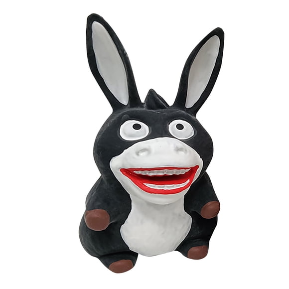 Hearth & Gear Big Mouth Donkey Decompression Tool, Stress Reliefing Pinch Toy,Cute Big Mouth Donkey Reduce Irritability For All! Sensory Toy For All Ages。 Games for Children 4 Years Game for 2 Years