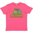 thumbnail image 3 of Inktastic Aloha Palm Youth T-Shirt, 3 of 5