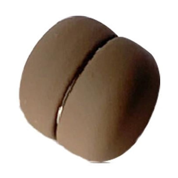 Wartleves Bufanda de seda Macaron Bufanda redonda Imán AU Joyería para mujer HOTS