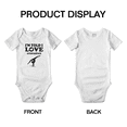 thumbnail image 3 of I'm Told I love Gymnastics Funny Baby Romper Boy Girl Unisex, 3 of 5