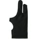 thumbnail image 3 of Guantes Profesionales para Dibujar con 2 Dedos, Herramientas de Pinta para Tableta Gráfica, Suministros de Arte, Nailon Negro XS para Diseñadores, 3 of 7