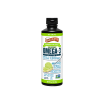 Barlean's Key Lime Pie Seriously Delicious High Potency Omega-3 Fish Oil - EPA/DHA for Brain, Heart, Joint, & Immune Health - All-Natural Fruit Flavor, Non-GMO, Gluten Free - 16 oz