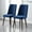 Blue-Velvet-Foam, variant on Katie Mid-Century Modern Velvet Dining Chair (Set of 2)