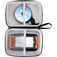 thumbnail image 1 of Hard EVA Case for Portable Sonar Fish Finder - Wireless Kayak and Boat Depth Finder for Fishing, 1 of 7