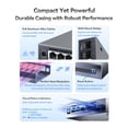 thumbnail image 4 of Switch de red XikeStor de 6 puertos 2.5G administrable por web y sin ventilador, 4 of 8