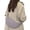 Grey, variant on Crossbody Bags for Women,Crescent Sling Bag Lightweight,Adjustable Strap Water-Resistant,for Daily Use Travel Shopping