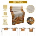thumbnail image 5 of Fall Thanksgiving Table Runner, Autumn Thanksgiving Kitchen Dining Table Decoration for Home Party Decor 13x36 Inches, 5 of 9