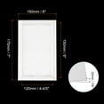 thumbnail image 2 of 6x5 inch(145x115mm) Removable Hinged Access Panel, ABS Plumbing Access Doors Easy Wall Hole Cover, White, 2 of 6