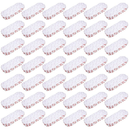 

200Pcs Paper Hot Dog Trays Multi-function Hot Dog Dishes Disposable Hot Dog Holders