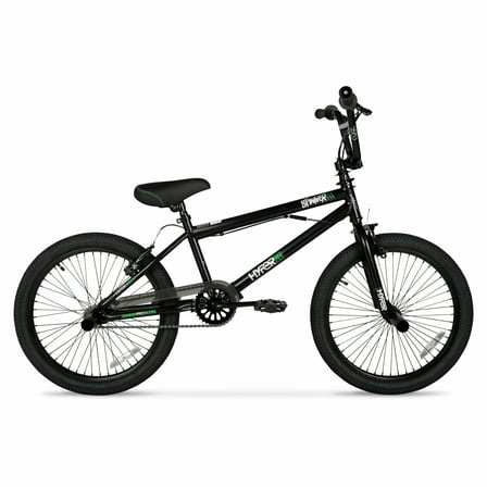 20" Hyper Bicycles Boy's Spinner BMX Bike for Kids, Matte Black, Age Group 8 to 13, Child, Tween