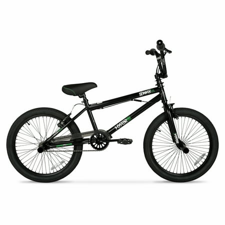 Hyper Bicycles 20" Boy's Spinner BMX Bike, Children Ages 8-13, Matte Black