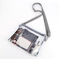 thumbnail image 3 of Bolso bandolera de PVC transparente Bolsos cruzados de moda para regalo de cumpleaños gris Ndcxsfigh Para Estrenar, 3 of 8