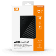 WD Drive PLUS 5TB External Portable Hard Drive