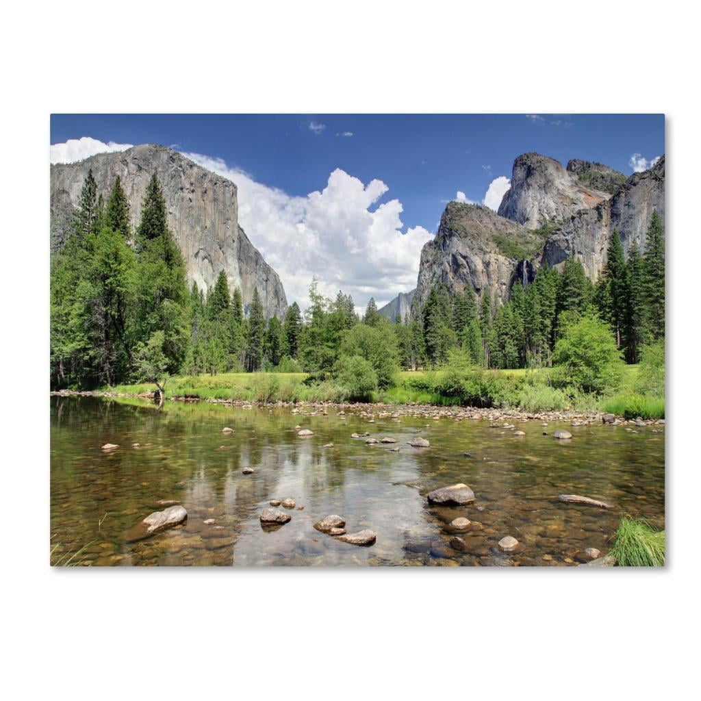 Trademark Fine Art "Yosemite" Canvas Art by Pierre Leclerc
