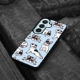thumbnail image 4 of WIRESTER Shockproof Soft Rubber Cover Case for Samsung Galaxy S26 6.3" 2026, French Bulldog Funny Playful Postures On Light Blue Background, 4 of 5