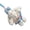 pendant-Blue, variant on Soft Rabbits Plushie Ornament Plush Rabbits Bag Accessory with Crossbody Clip Lovely Designs for Boys and Girls