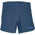 thumbnail image 2 of Women's Boxercraft Blue Air Force Falcons Stretch Woven Lined Shorts, 2 of 3