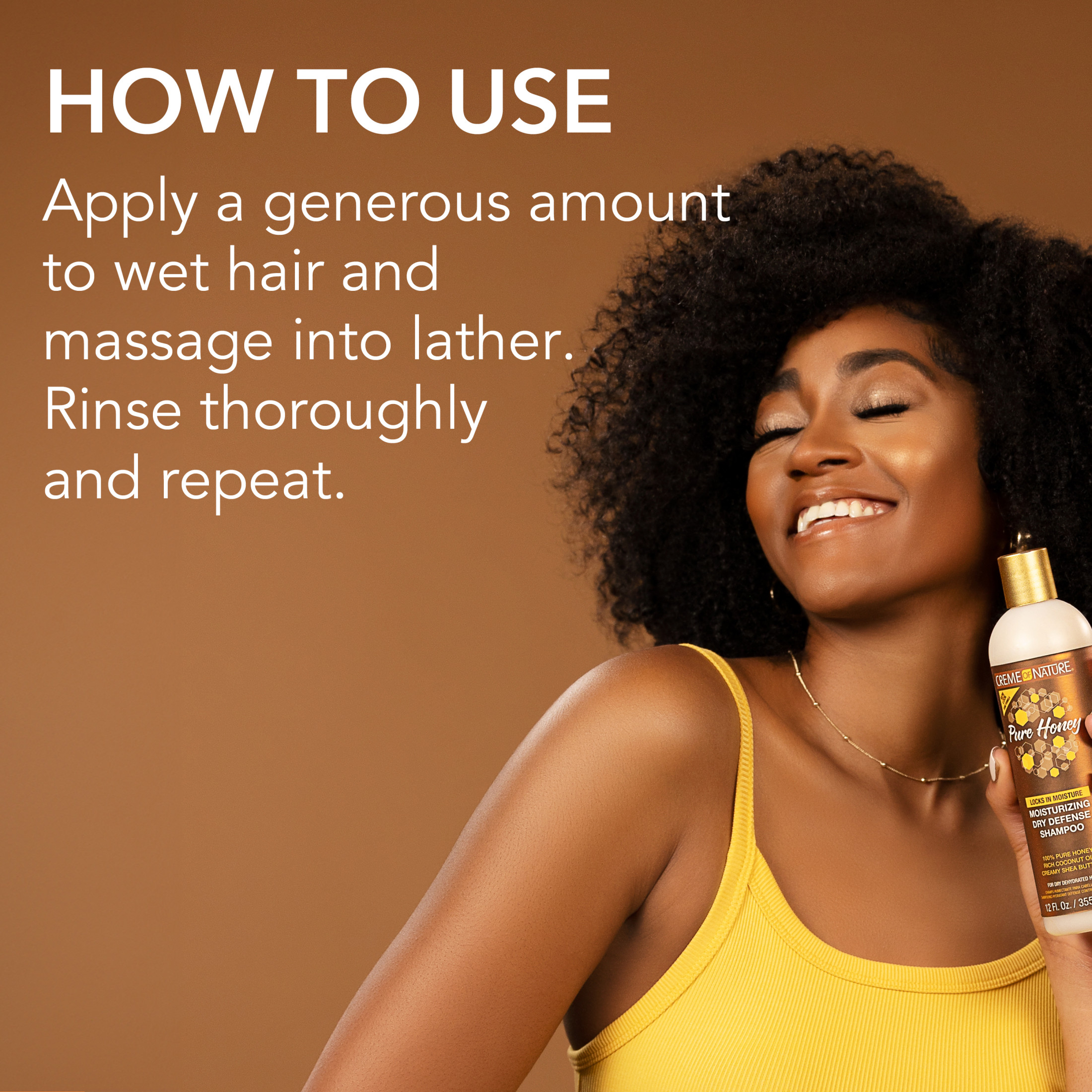 Creme of Nature Pure Honey Dry Defense Shampoo photo 6