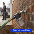thumbnail image 3 of 3/4" Garden Hose Sediment Filter for Pressure Washer - Sediment Filter End Cap for Outdoor Gardening - Water Inlet Filter - Pressure Garden Filter, 3 of 5