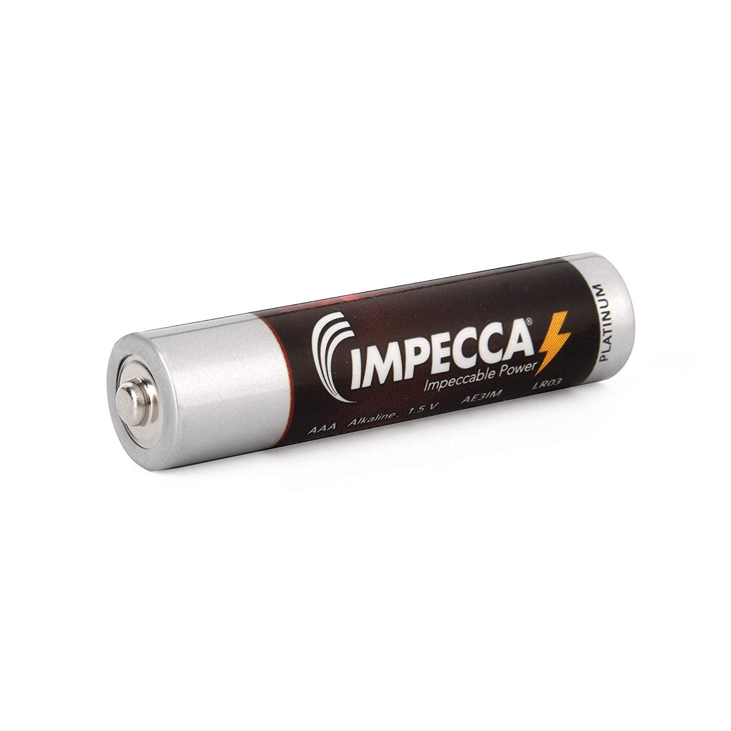 4 Pack IMPECCA AAA Batteries High Performance Triple A Alkaline Battery 1.5 Volt LR3 Non Rechargeable for Everyday Clocks Remotes Games Controllers Toys & Electronics 