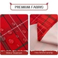 thumbnail image 3 of Round Christmas Tablecloth - 60 Inch - Plaid Tartan Water Stain Resistant Table Cover, Washable Polyester Checkered Table Cloth for Xmas Dinner/Party Decoration/Holiday, 3 of 7