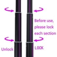 thumbnail image 3 of Flirt Pole for Dogs Extendable Flirt Pole with Fleece Lure Tugs for Dog Outdoor Entertainment Train and Exercise New Coffee, 3 of 7