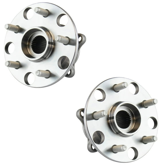 TRQ Rear Wheel Bearing & Hub Assembly Pair LH RH Sides for G350 IS350 RC350 BHA65673 Fits select: 2014-2015 LEXUS IS 250, 2013-2019 LEXUS GS