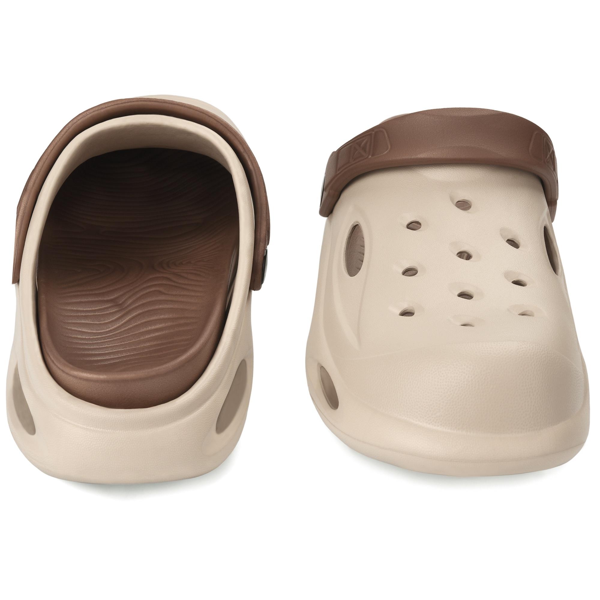 Vonmay Men's EVA Clog Sandals Removable Insole Beige photo 6