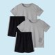 thumbnail image 2 of Odeerbi Conjunto Atlético de Malla de Niños de 2 Paquetes 5-14 Años, Ropa Deportiva de Tira Reflectante Seca Rápida de 2 Piezas Camiseta Shorts Outfits, 2 of 8